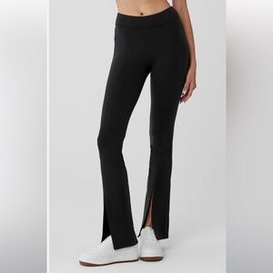 Alo high waisted split flare yoga pants